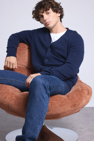 Cardigan Col V Carl