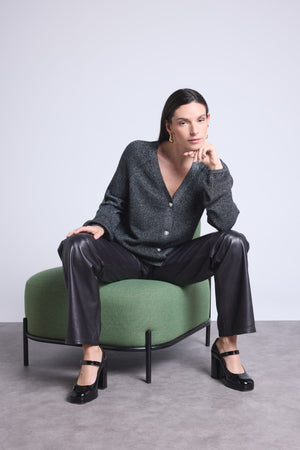 Cardigan Lurex Bijoux Crawford