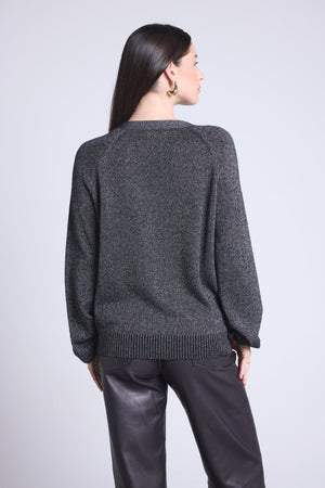 Cardigan Lurex Bijoux Crawford