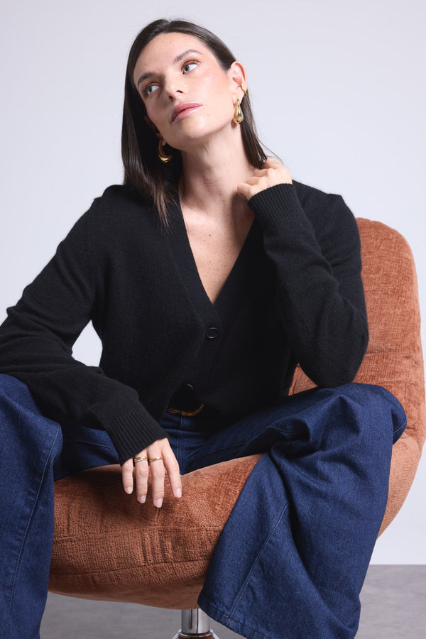 Boyfriend Cardigan Col V Giada