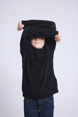 Pull Col Rond Etoile Coude Judy