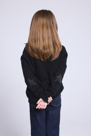 Pull Col Rond Etoile Coude Judy