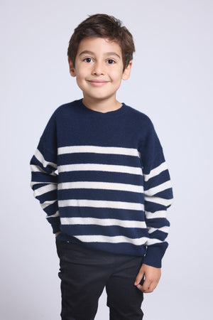 Pull Col Rond Col Rond Mariniere June