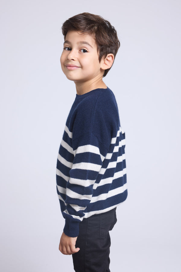 Pull Col Rond Col Rond Mariniere June