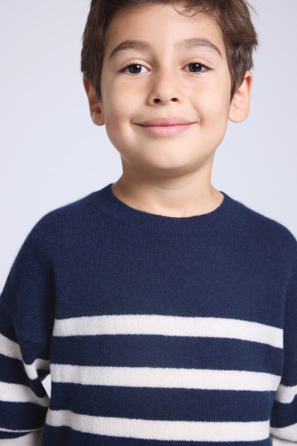 Pull Col Rond Col Rond Mariniere June