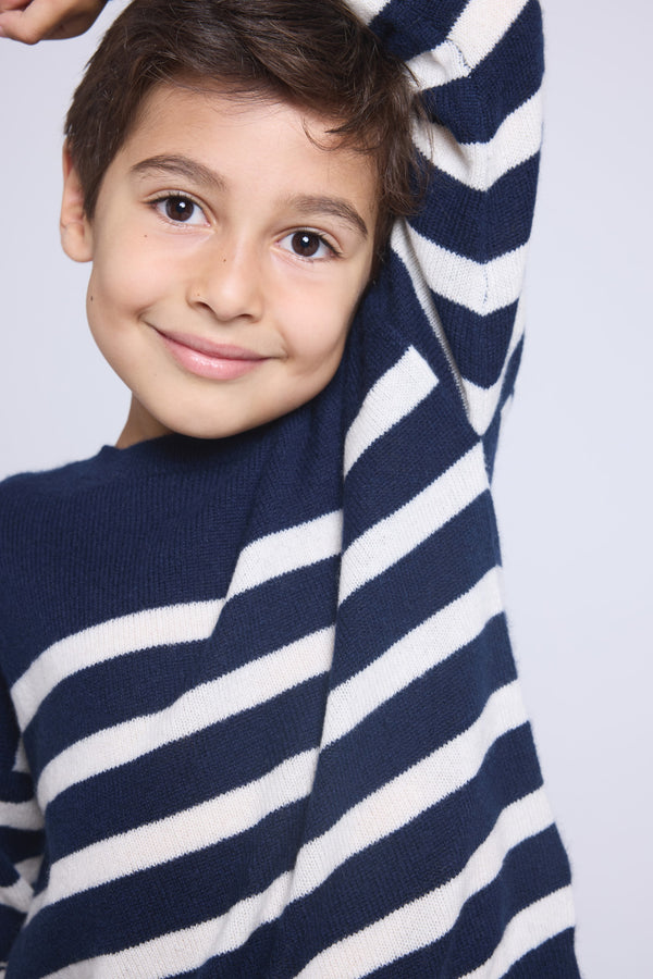 Pull Col Rond Col Rond Mariniere June