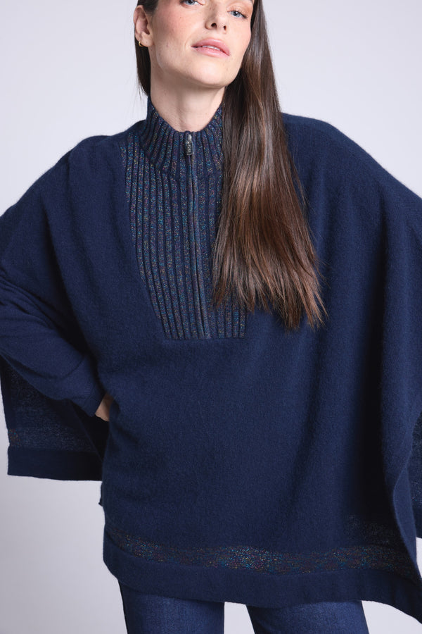 #BLEUMARINEETLUREXMULTICOLOR