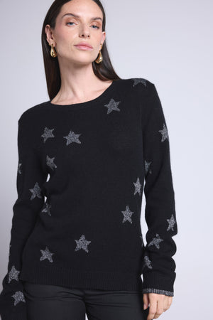 Pull Col Rond Etoiles Lolita
