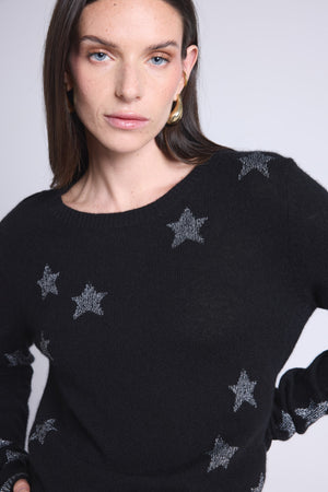 Pull Col Rond Etoiles Lolita