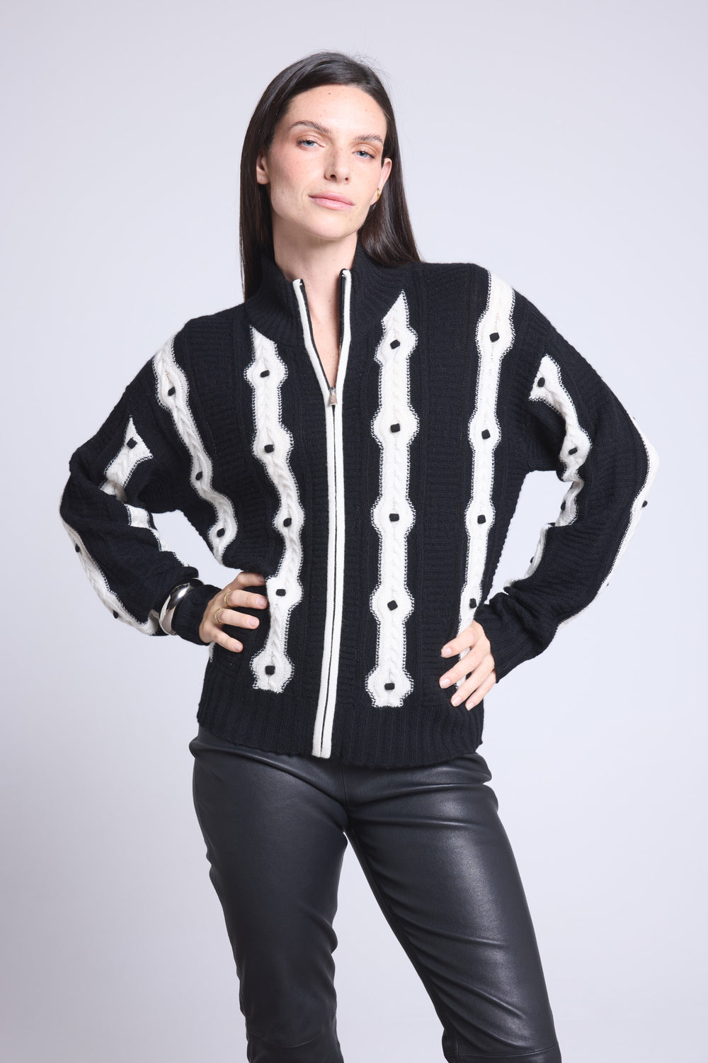 Gilet A Contraste Maddie