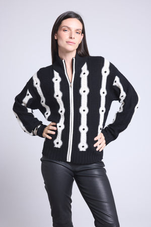 Gilet A Contraste Maddie