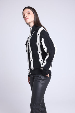 Gilet A Contraste Maddie