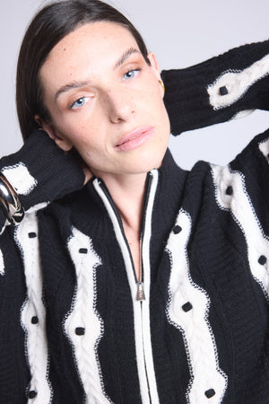 Gilet A Contraste Maddie