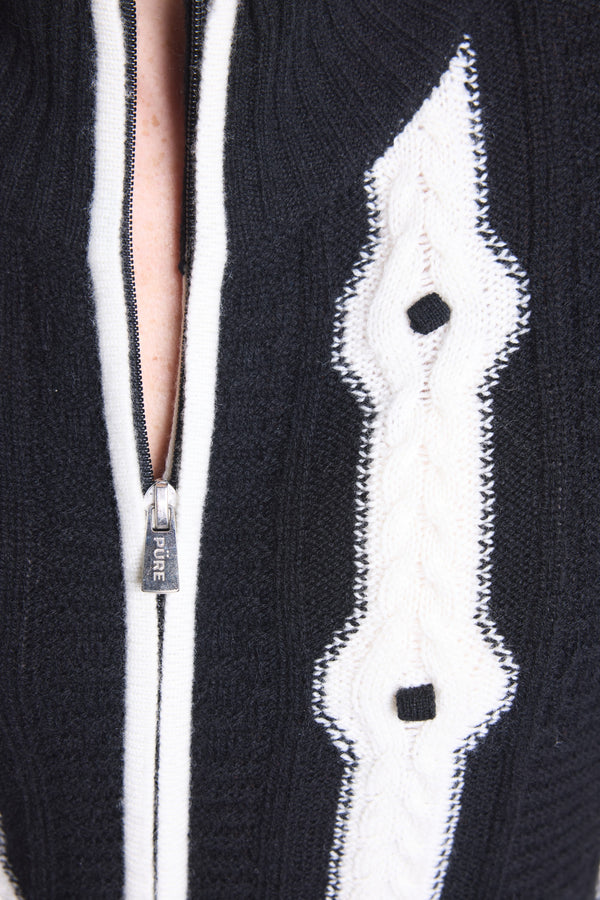 Gilet A Contraste Maddie