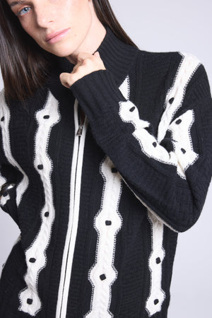 Gilet A Contraste Maddie