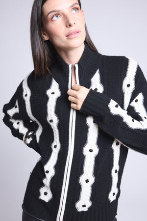 Gilet A Contraste Maddie