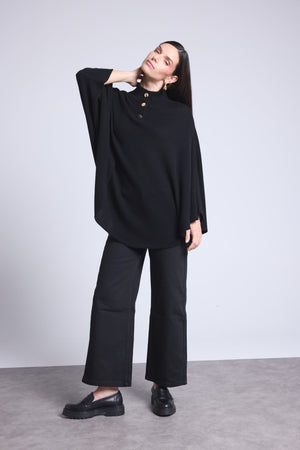 Poncho Boutons Dores Miranda