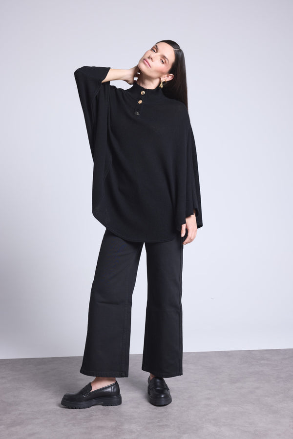 Poncho Boutons Dores Miranda