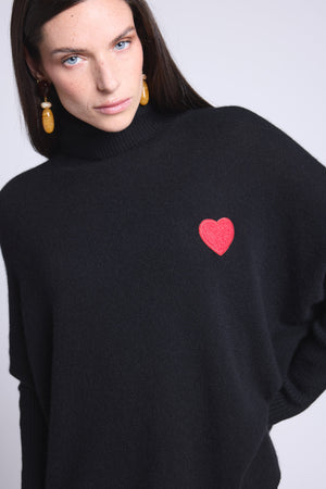 Pull Col Roule Poncho Naya