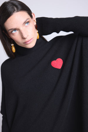 Pull Col Roule Poncho Naya