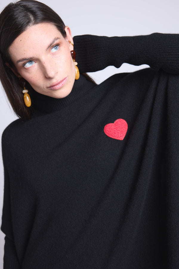 Pull Col Roule Poncho Naya