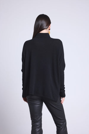 Pull Col Roule Poncho Naya