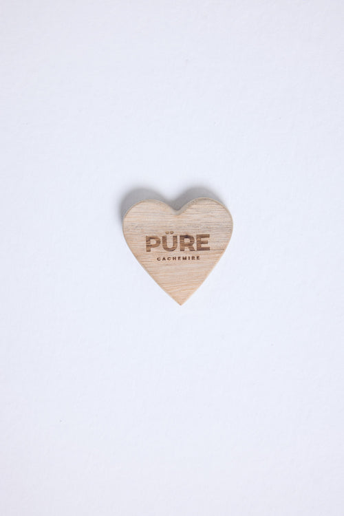 Coeur en bois de cèdre