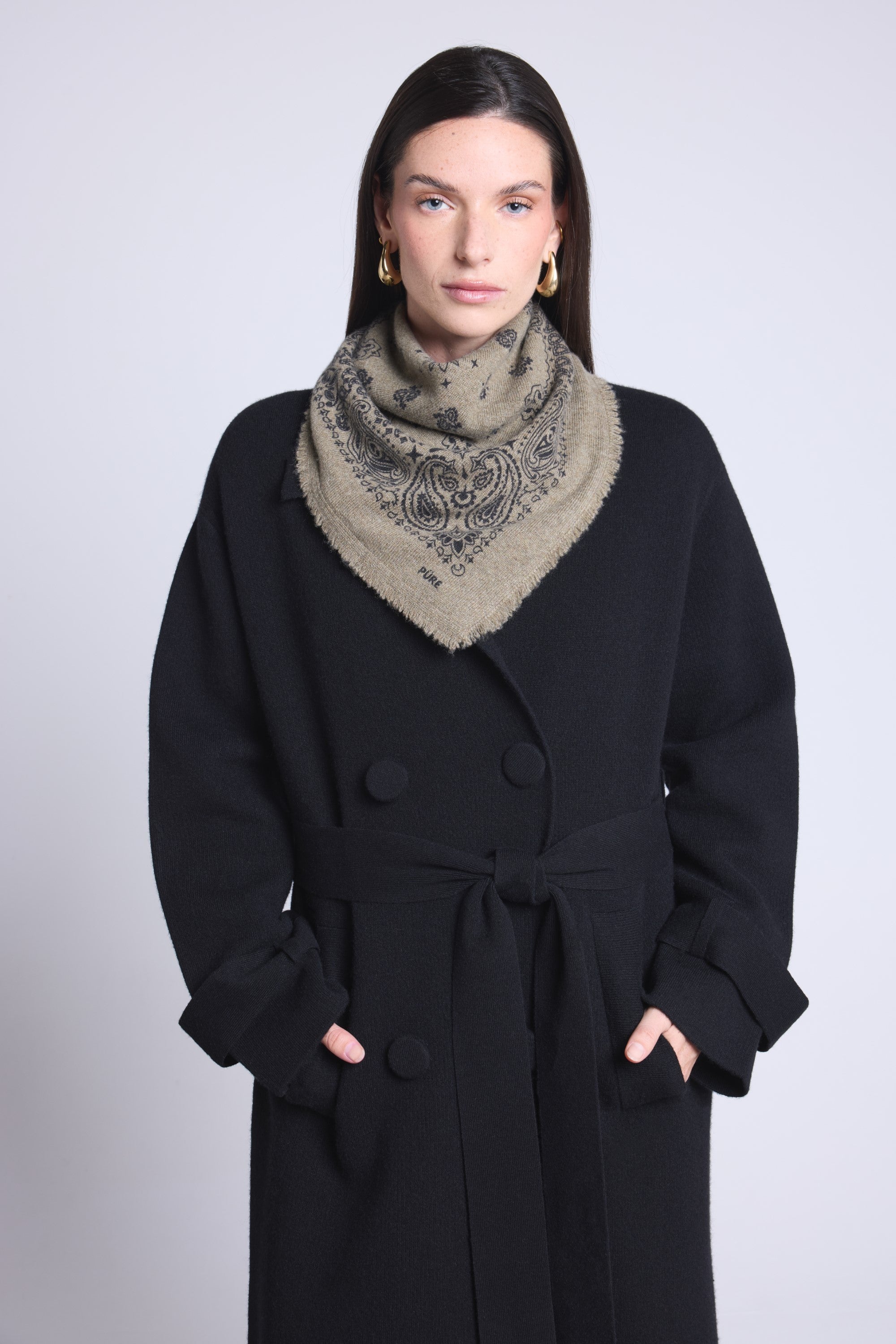 Echarpe Bandana Couronne Apache