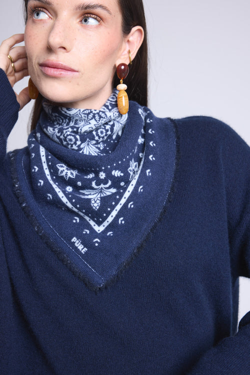 ECHARPE BANDANA FLOWER
