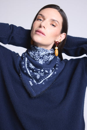 ECHARPE BANDANA FLOWER