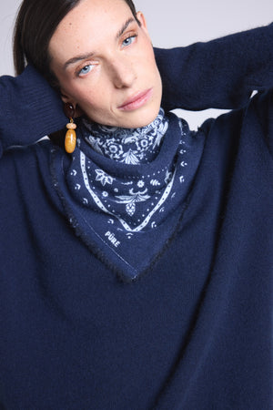ECHARPE BANDANA FLOWER