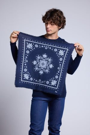ECHARPE BANDANA FLOWER
