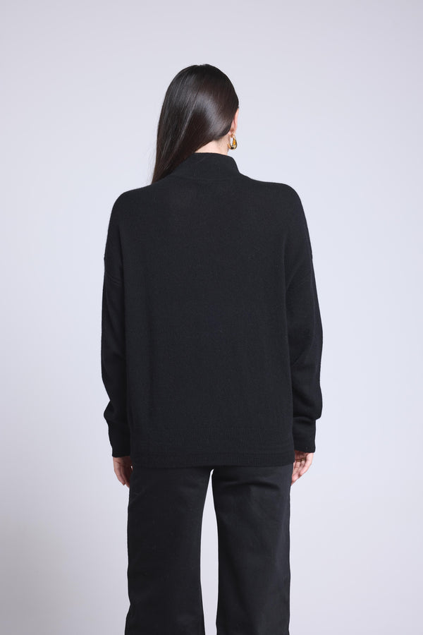 PULL COL MONTANT A BIJOUX - BAYA