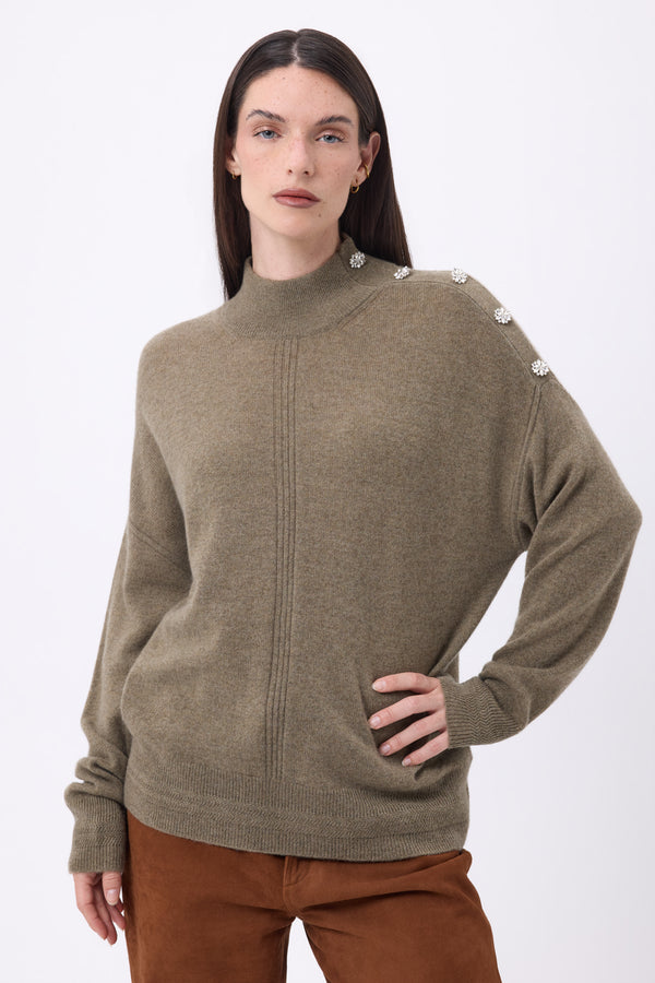 #KHAKICHINE-BOUTONSARGENT #FEMME