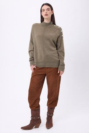 #KHAKICHINE-BOUTONSARGENT #FEMME
