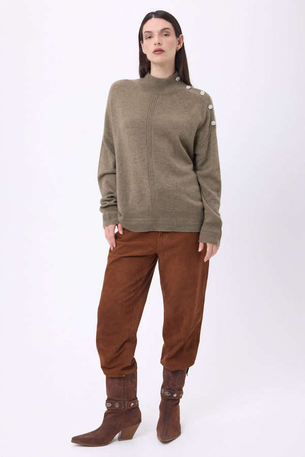 #KHAKICHINE-BOUTONSARGENT #FEMME