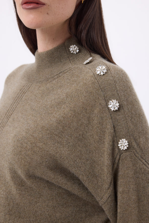 #KHAKICHINE-BOUTONSARGENT #FEMME