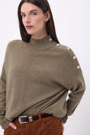 #KHAKICHINE-BOUTONSARGENT #FEMME