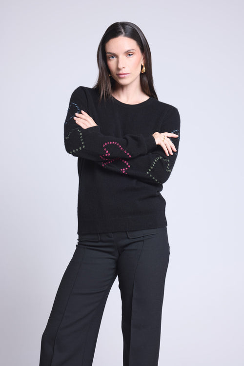 #NOIRMULTICOLORLUREX #FEMME