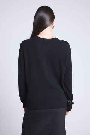 CARDIGAN BRODERIE LUREX - BETTY