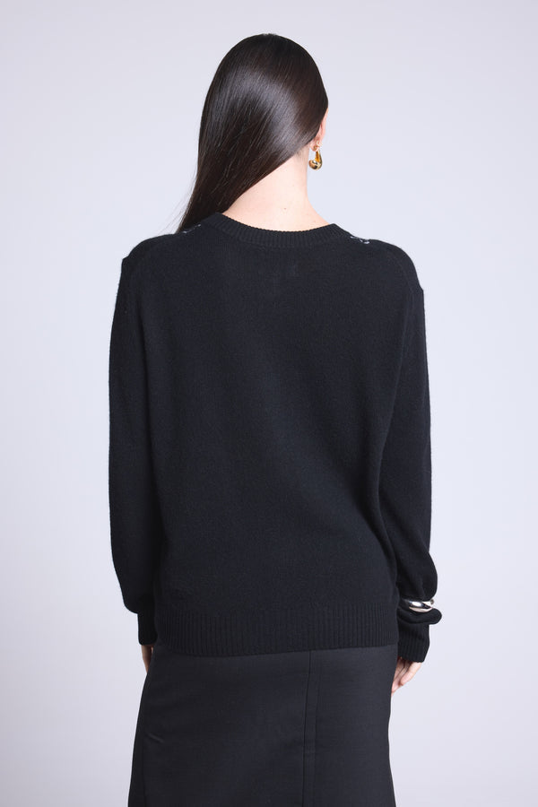 CARDIGAN BRODERIE LUREX - BETTY