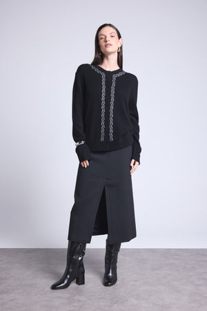 Cardigan Broderie Lurex Betty