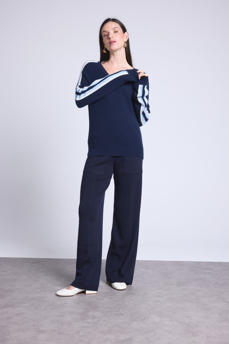 #BLEUMARINEETBLEUETBLANC #FEMME