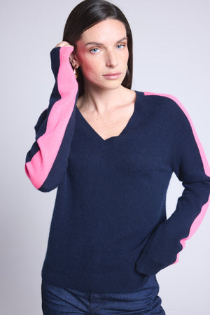#BLEUMARINEROSEFLUO #FEMME