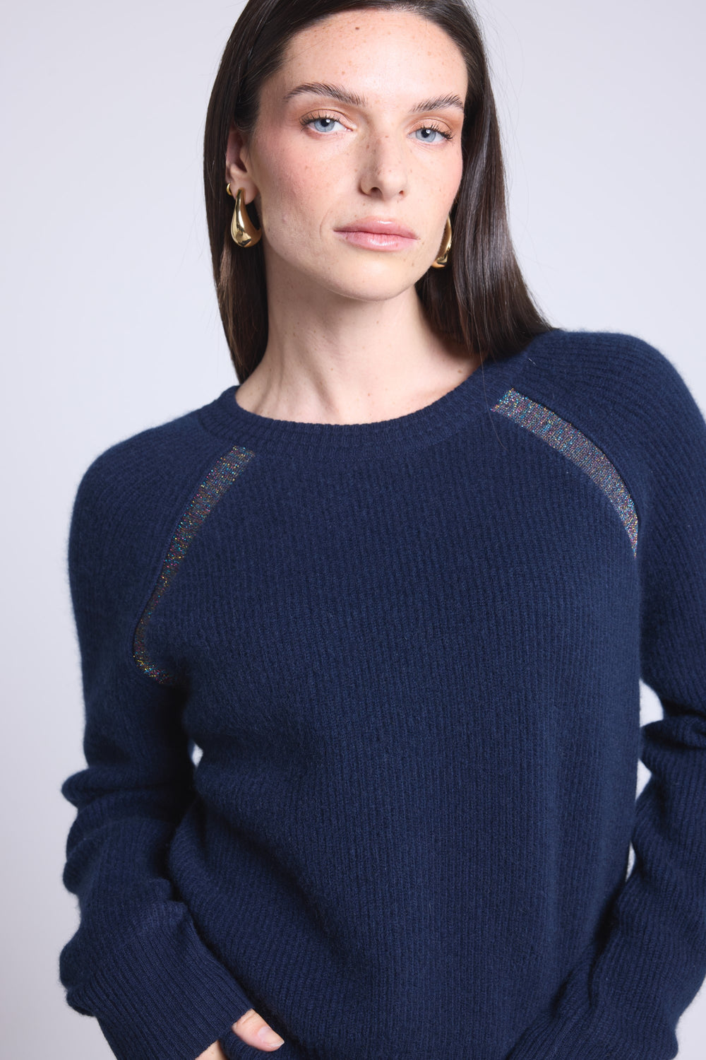 #BLEUMARINEETLUREXMULTICOLOR