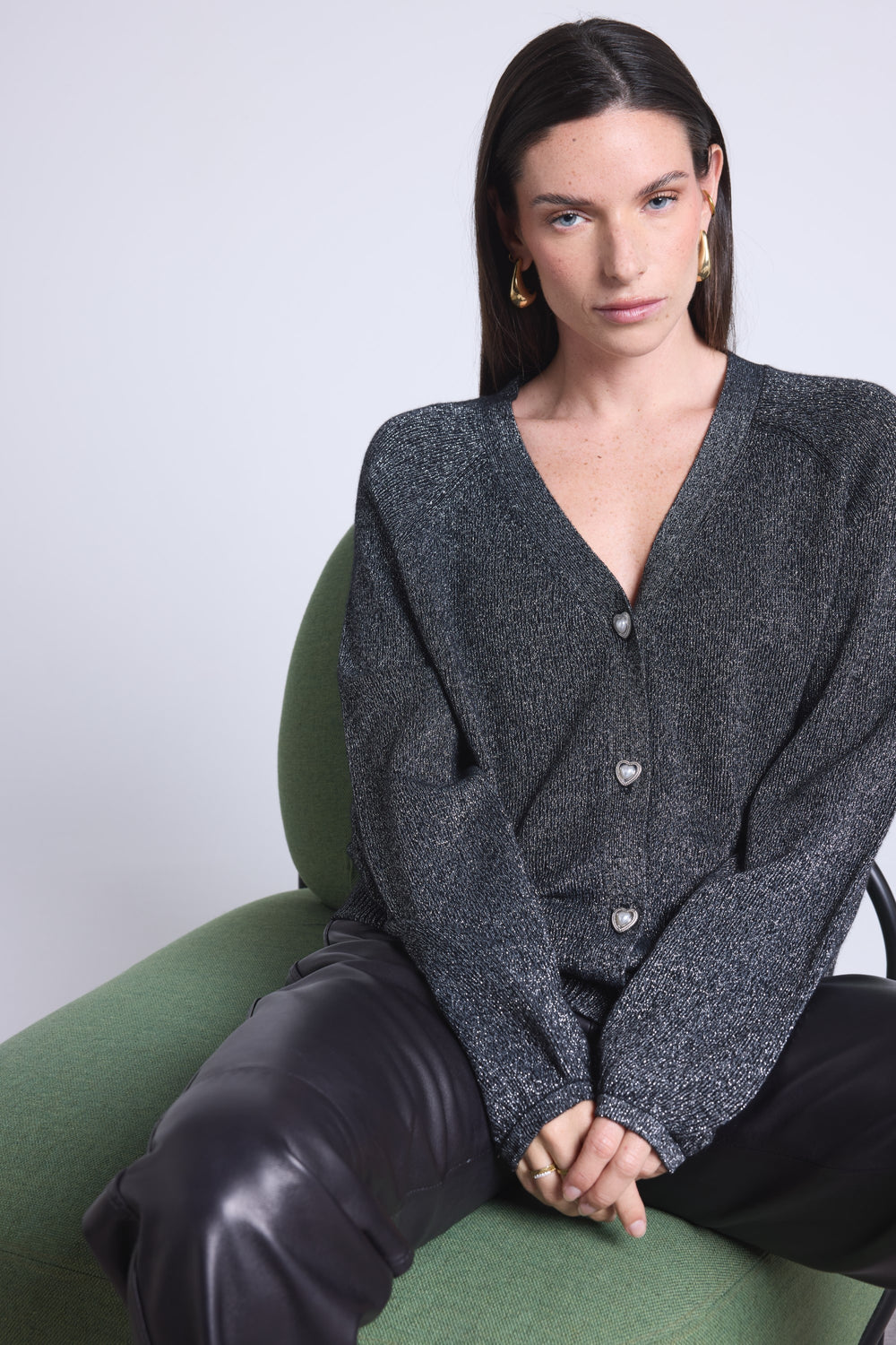 CARDIGAN LUREX BIJOUX - CRAWFORD