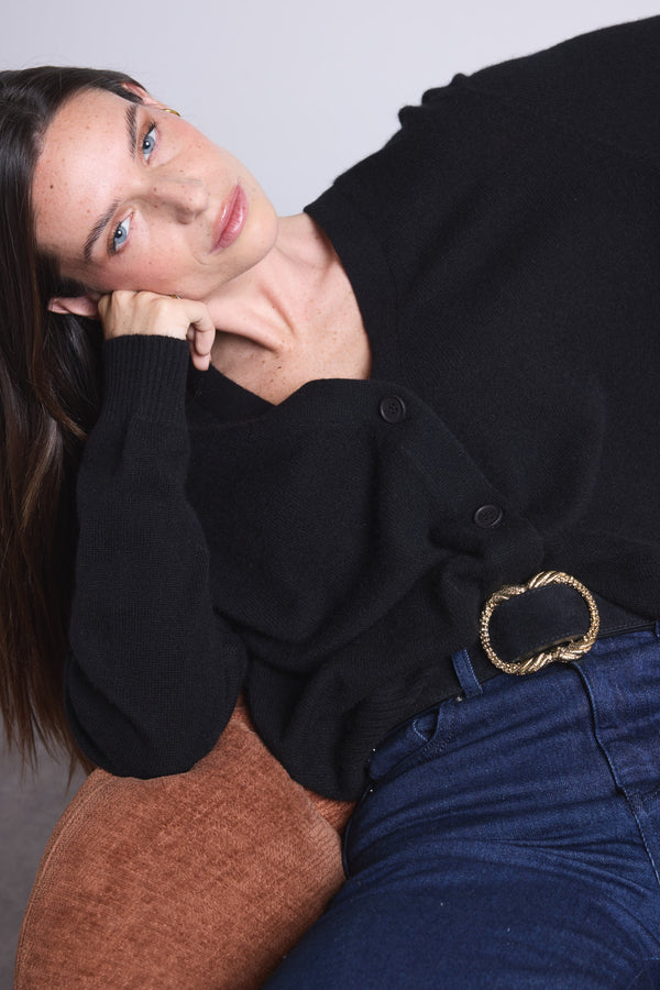 BOYFRIEND CARDIGAN COL V - GIADA