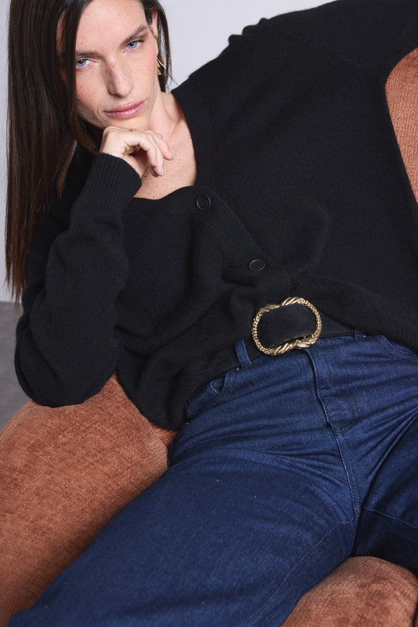 BOYFRIEND CARDIGAN COL V - GIADA