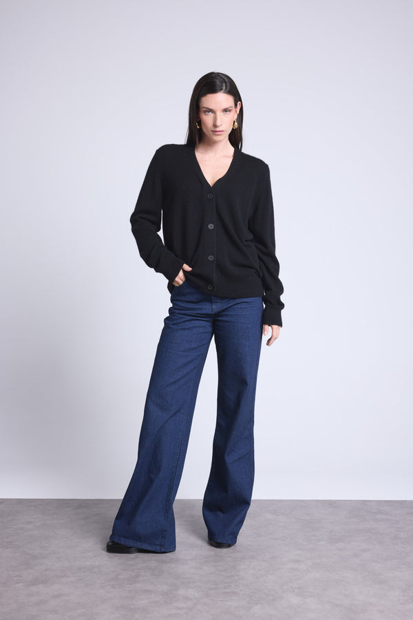 BOYFRIEND CARDIGAN COL V - GIADA