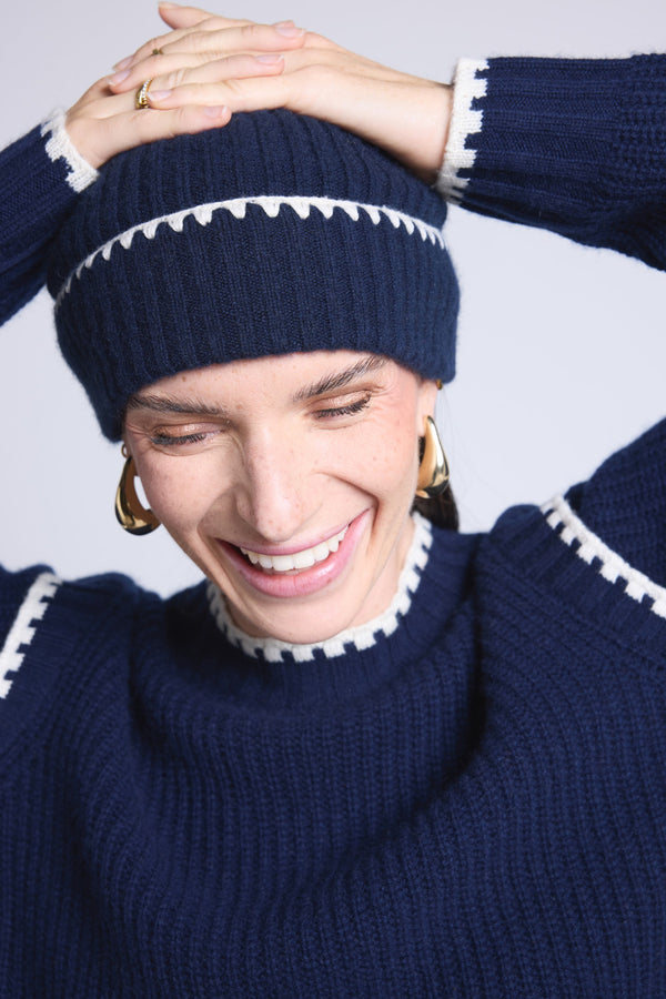 #BLEUMARINEBLANC